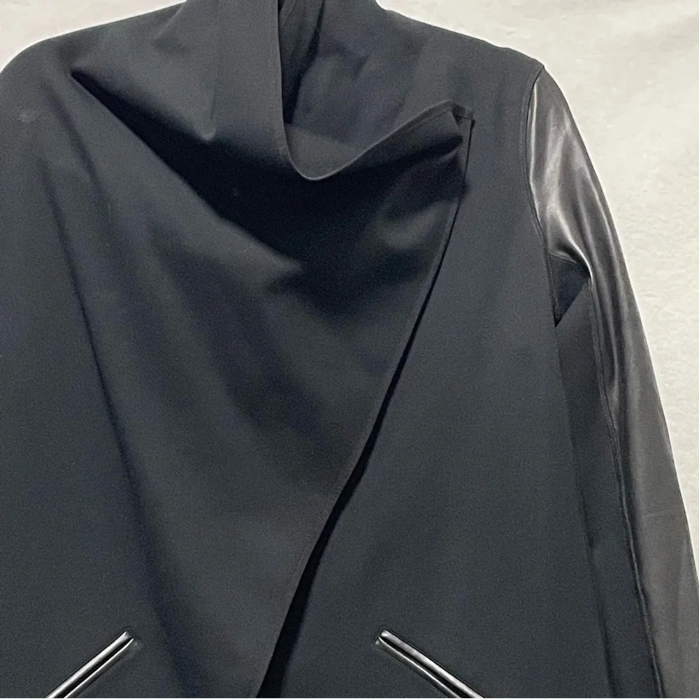 SPANX Faux Leather Convertible Jacket - Picture 4 of 12